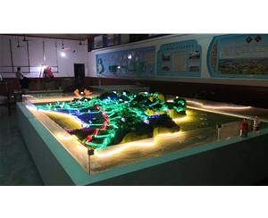 咸宁鄂州市太和镇乡村振兴规划展示沙盘